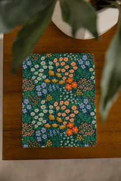 Navy Garden Layflat Notebook