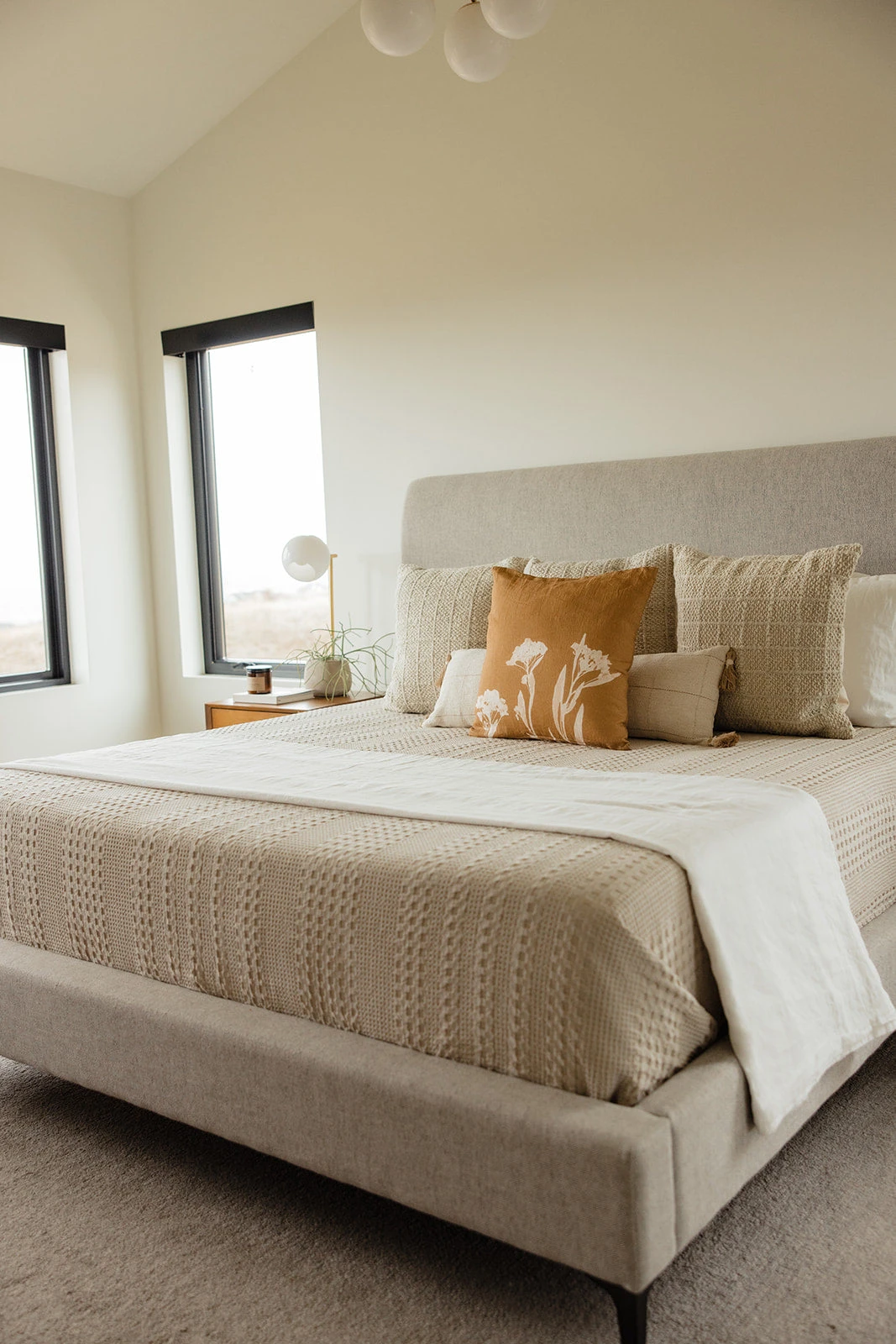 Robin Printed Floral Pillow - Image 4