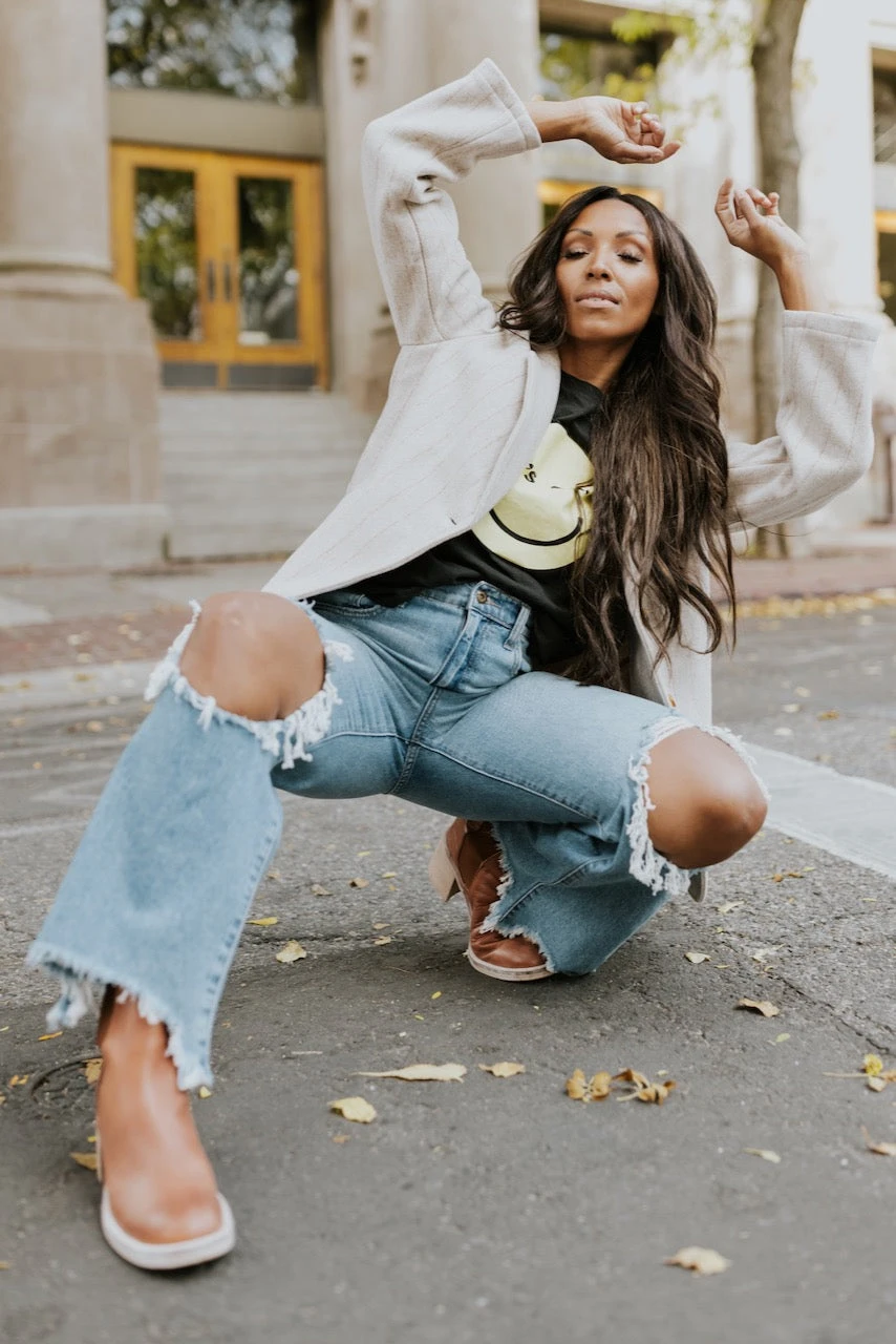 SALT Roxboro Pinstripe Classic Blazer - Image 2