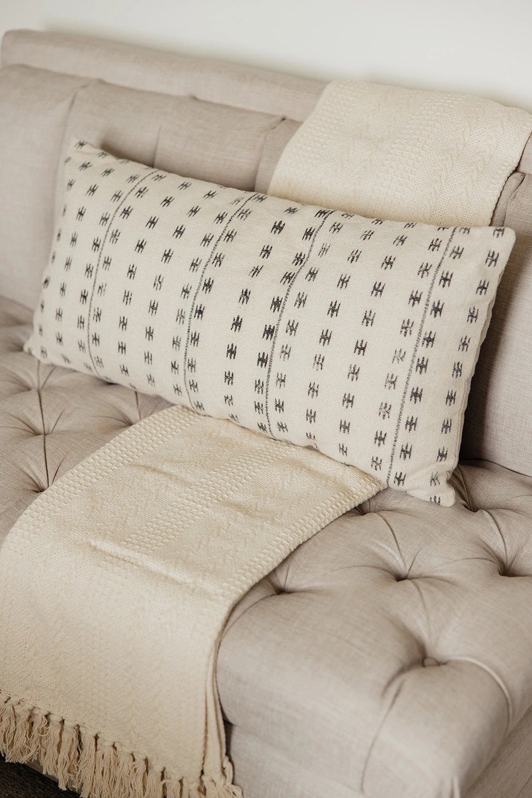 Twilight Pieced Lumbar Pillow - Image 4