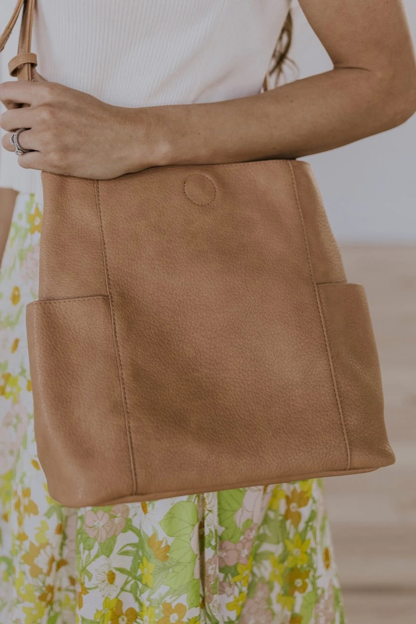 Kayleigh Side Pocket Bucket Bag - Image 17