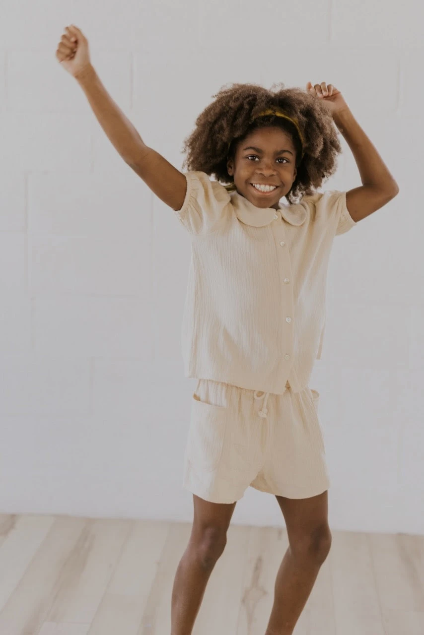 For Real Life Tie Waist Shorts - Image 9