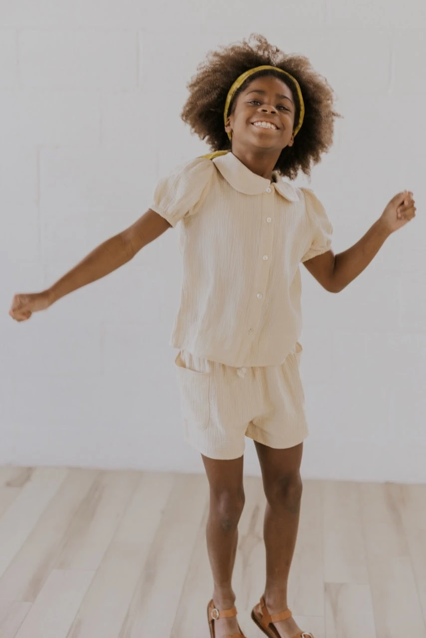 For Real Life Tie Waist Shorts - Image 7