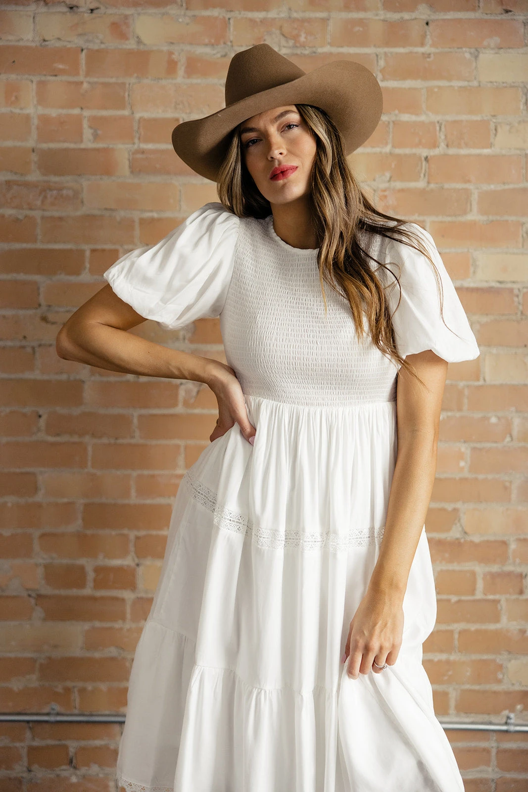 Let Me Call You Sweetheart Puff Sleeve Dress - Image 3