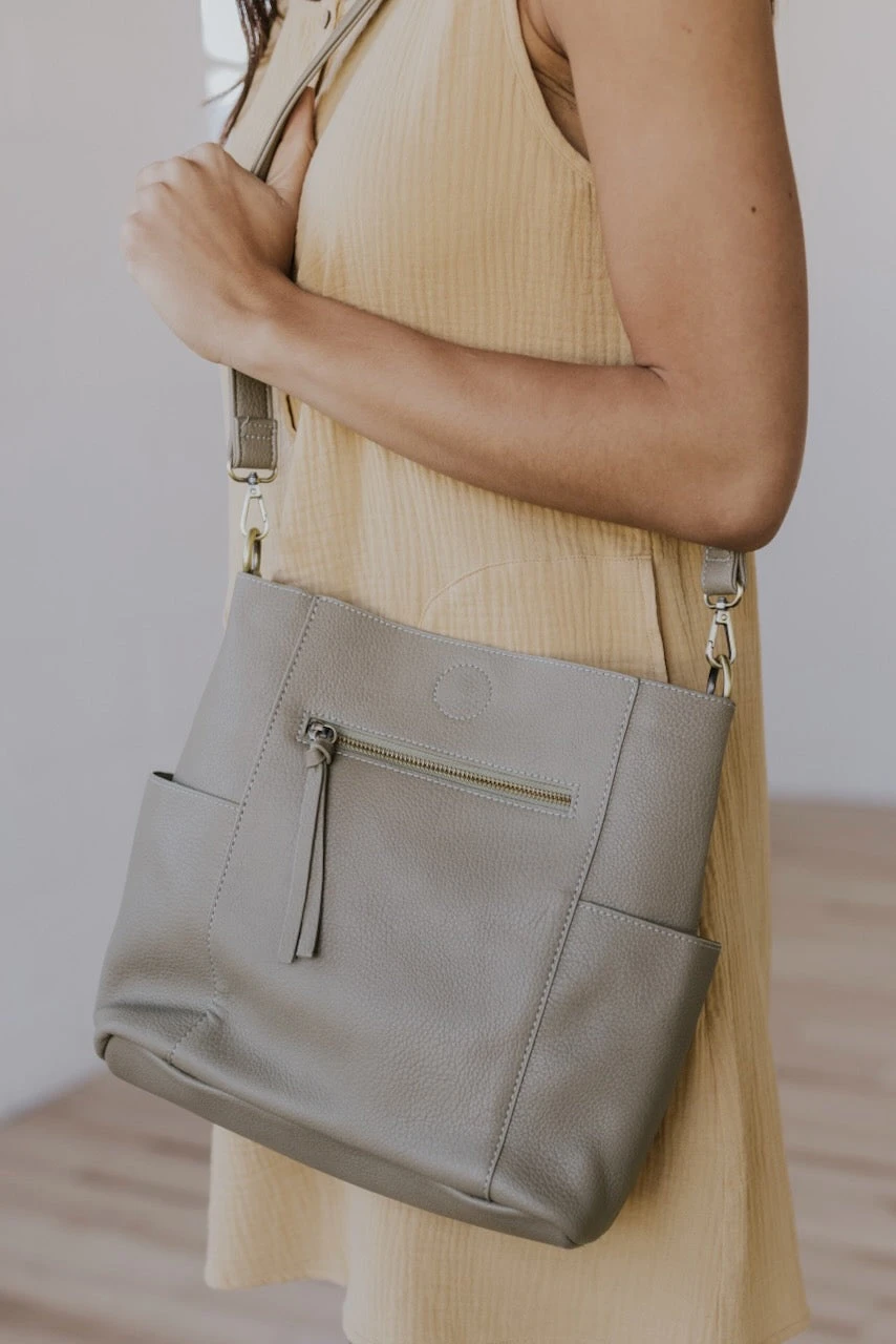 Kayleigh Side Pocket Bucket Bag - Image 2