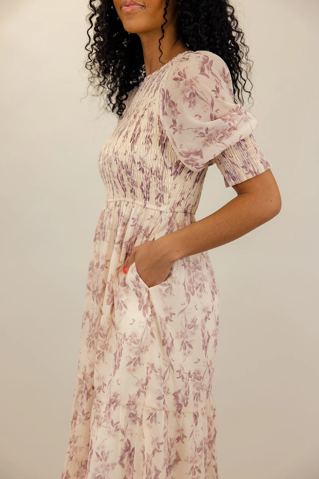Fairytale Bliss Floral Dress - Image 2