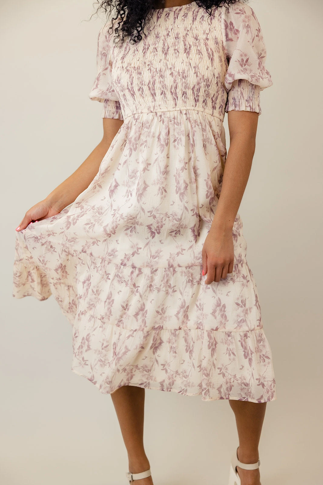 Fairytale Bliss Floral Dress - Image 8
