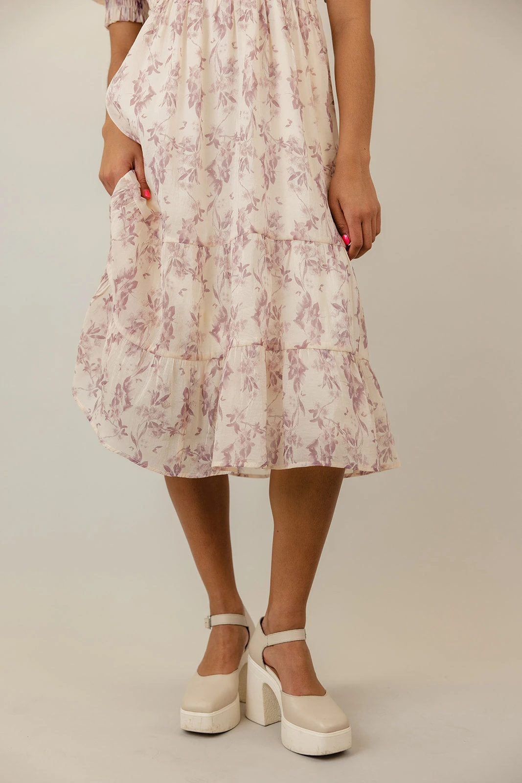 Fairytale Bliss Floral Dress - Image 6