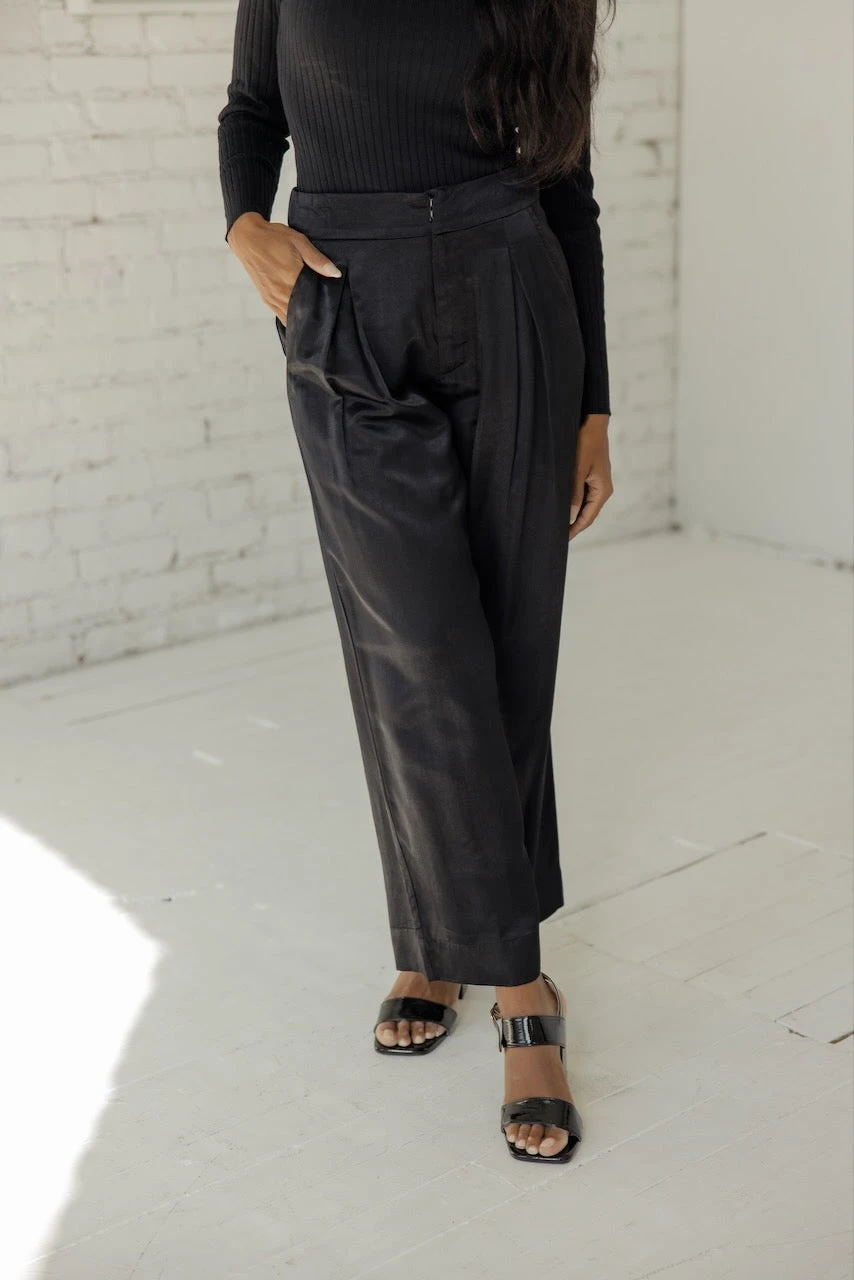 SALT Cameo Shores Silk Pants - Image 5