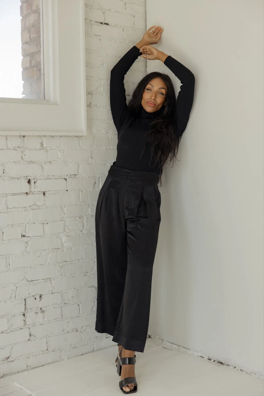 SALT Cameo Shores Silk Pants - Image 3