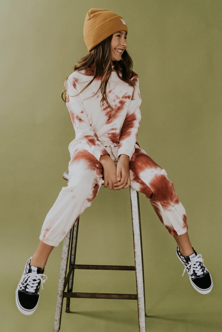 Happy Feelings Tie Dye Hoodie - Image 8