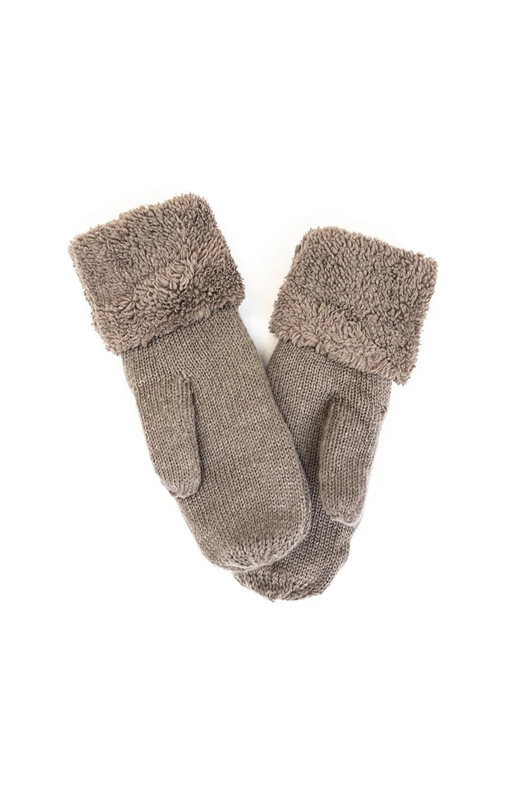 Fingers Crossed Cable Knit Mittens - Image 7