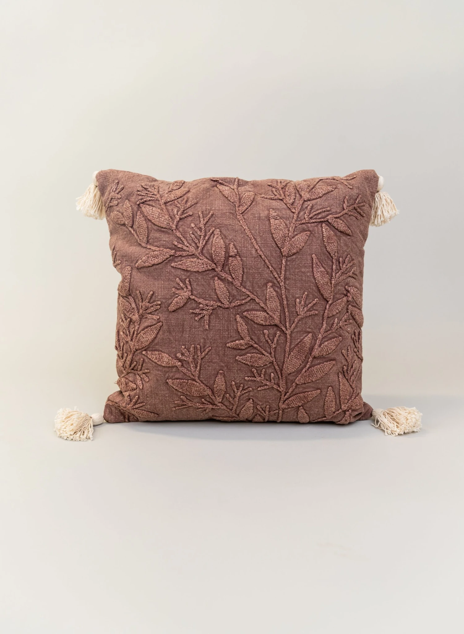 Starling Embroidered Pillow - Image 5