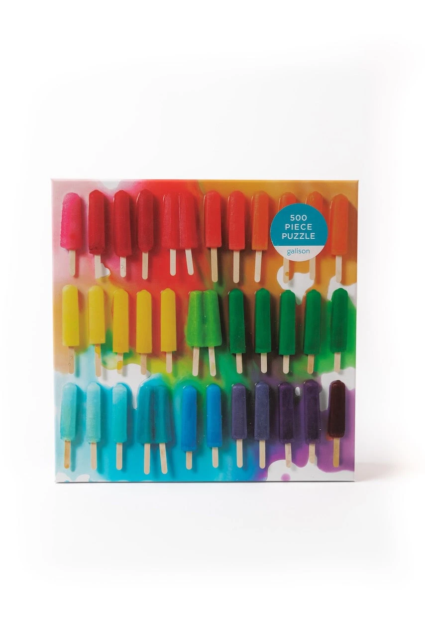 Chronicle Books The Rainbow Popsicles 500 Piece Puzzle - Image 2