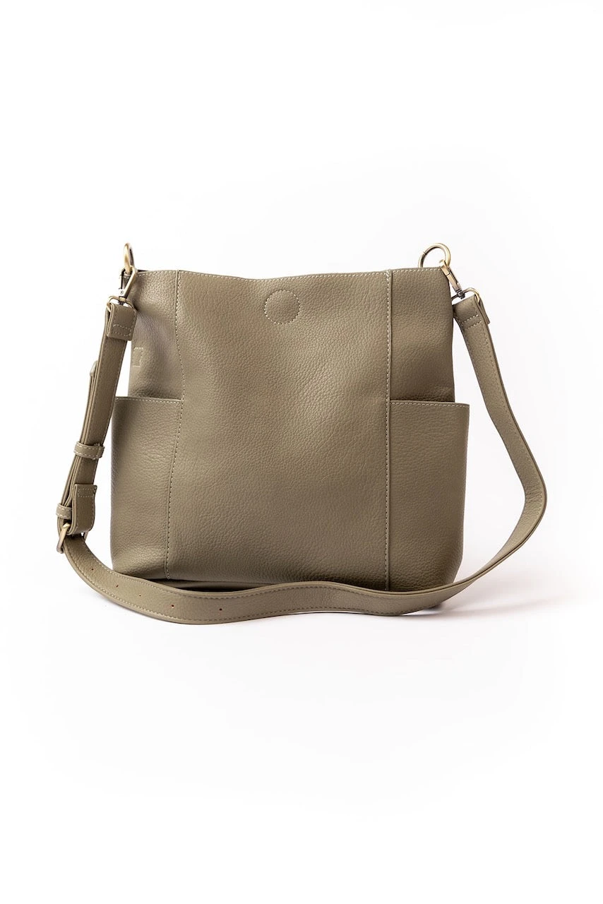 Kayleigh Side Pocket Bucket Bag - Image 5
