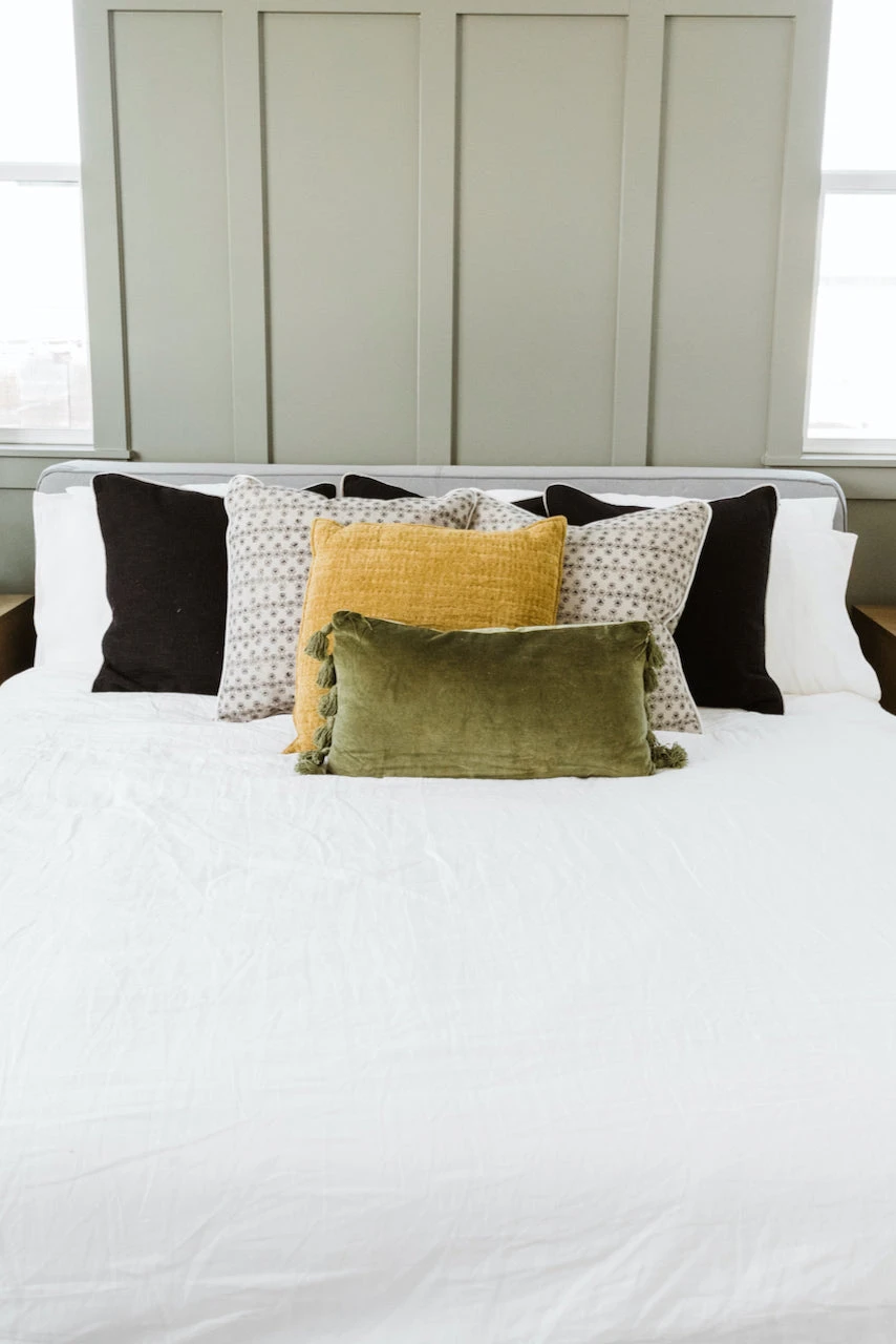 So Fresh Quilted Chenille Pillow - Image 2