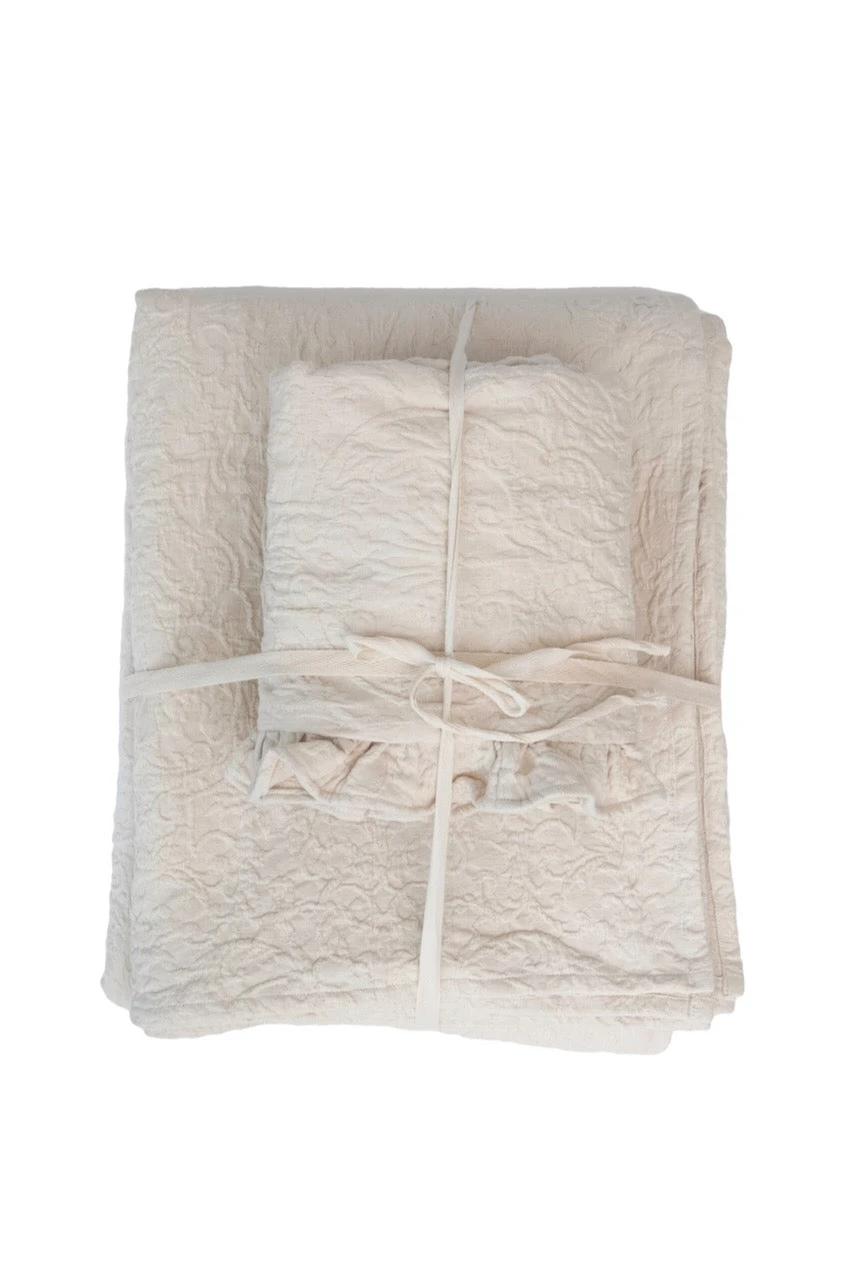 Swayze Woven Cotton Bed Cover - Image 3