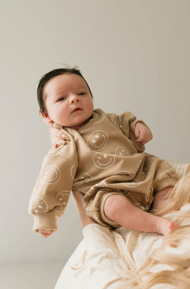 Just Smile | Long Sleeve Romper - Image 2