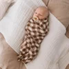 Infant Swaddle |Groovy Gingham 🪩