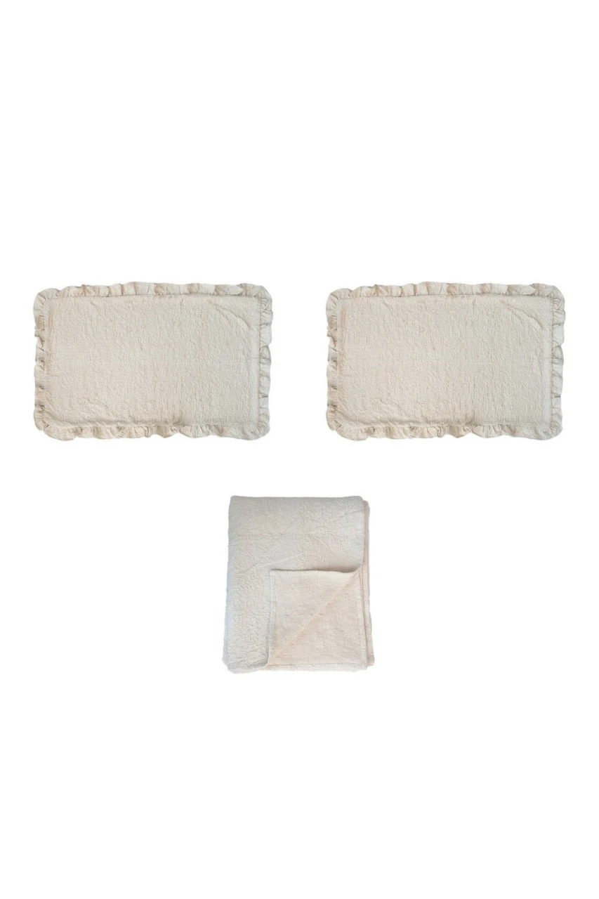 Swayze Woven Cotton Bed Cover - Image 4